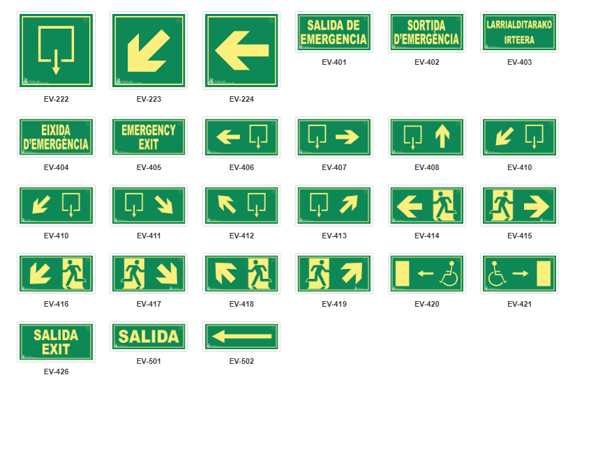 Senyalitica de evacuació